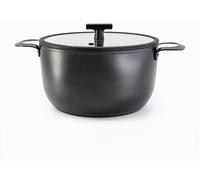 Accessoires de cuisine DUKA, vaisselle, plats de service, décoration de table - Casserole induction 24 cm, 4 litres avec couvercle, noire, marque Ugnar, modèle Duka
