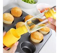 Accessoires de cuisine en Silicone de haute qualité, huile, brosse à miel, bouteille BBQ outils de Barbecue, cuisson crêpes, bouteilles de rangement