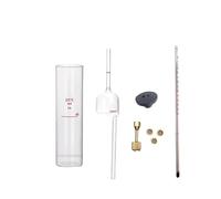 Accessoires de détection de point de filtre froid en laboratoire - Tube d'aspiration, tasse à mesurer, thermomètre et maillage filtrante(Filter 1pcs)