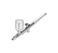 Accessoires de dispositif pistolet de pulvérisation aérographe injection oxygène pulvérisateur eau de 0.3mm Argent