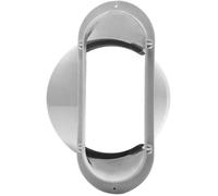Accessoires de fenêtre de climatisation Connecteur de tuyau d'échappement pour climatiseur mobile Buse plate 15 cm Femeo