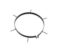 Accessoires de jardin - - Colliers aérateurs de pelouse 5 pcs - Fer noir - 30 cm - Durable