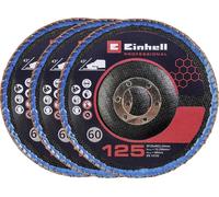 Accessoires de meuleuse dangle Einhell 3x disques dangle 125 mm incurvés Einhell 4440020 Diamètre 125 mm