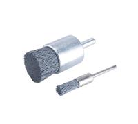 Accessoires de perçage à brosse métallique, Brosses abrasives en nylon acier au carbone, grain 120-800, 0,15-1,25 pouces for perceuse(240Grit 0.98in(25mm))