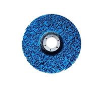 Accessoires de perçage à brosse métallique, Brosses métalliques, roue de tasse, brosse Abrasive multicolore for meuleuse d'angle(Blue)