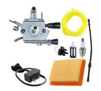 Accessoires De Remplacement pour Carburateur De Débroussailleuse Et Tondeuse pour Stihl FS120 FS200 TS200 FS250 FS250R FS300 FS350 FR35 Moteur Carbu(1set)