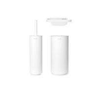 Accessoires de salle de bain - BRABANTIA - 303708 - 3 pièces - Résistants à la corrosion - Blanc