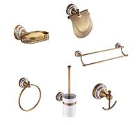 Accessoires de salle de bain set laiton rétro PREMIUM MENIPE cintres