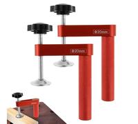 Accessoires d'établi avec trous pour chien - Longue durée - Non marquant | Pinces de table pour le travail du bois, pince de travail pour chiens, convient aux trous standard de 1,9 cm
