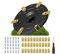 Accessoires Disque de Lame Platine de Lame + 30 Lame Robot Tondeuse+30 vis | Compatible avec Segway Navimow i105E, i108E, i110N Robot de Tonte Pièces Détachées, Disque de Lame de Tonte Disque Rotatif