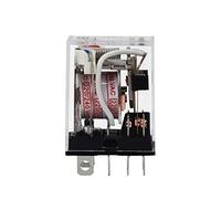 Accessoires électroniques JQX-13F HH62P bobine de relais haute puissance général Micro Mini commutateur électromagnétique avec base prise AC110V220V DC12V24V5A(24V-With base)