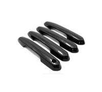 Accessoires et Autocollants extérieurs chromés Noir Carbone pour poignées de portières de Voiture Toyota RAV4 XA50 Hybrid 2019-2023