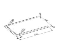 Accessoires Leda - cadre de support pour SERA 55 US