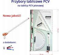 Accessoires magnétiques pour tableaux blancs en PVC sur un tableau en PVC