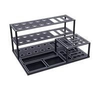 Accessoires Mise Niveau Rc Outils Rc pour Voiture Télécommandée Organisateur Tournevis en Aluminium À 29 Trous Support Rangement D'outils Plateau D'écran Mise Niveau Pièces Modification