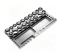 Accessoires Mise Niveau Rc Tournevis De Voiture Télécommandé pour Voitures RC Étagère À Outils Réparation, Kit Hexagonal Support Rangement 18 Trous Clé