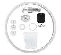 Accessoires multi-cuiseurs - 11 pièces - Joint d'étanchéité - Poignée de libération de vapeur - Valve flottante pour autocuiseur électrique de 5 à 6 litres
