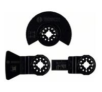 Bosch Accessoires 2607017324 – Set 3 pièces bases spécial carrelage Starlock Bois/métal