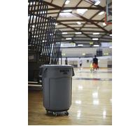 Accessoires - pieces detachees stockage Rubbermaid commercial products - 2619-60 GRA - FG261960GRAY, Couvercle BRUTE Gris