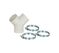 Accessoires poêle à granulés MCZ - Y- connecteur / distributeur pour conduit d'air chaud, 60 mm Ø