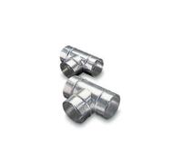 Accessoires poêle à granulés Palazzetti - Raccords pour tuyau de réduction et raccord en T Ø 120 mm par pièce