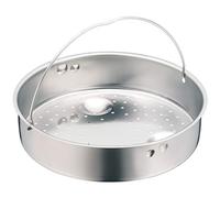 Accessoires pour autocuiseur WMF, panier vapeur perforé, 5,8 cm, pour autocuiseurs 3,0 - 8,5 l, acier inoxydable Cromargan, va au lave-vaisselle