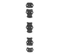 Accessoires pour Crémone pour Fenêtre, Guide, Chapiteaux, Gâches, Fonte, Noir, Kit Complet, Sécurisation Fenêtres, Installation Facile, Compatible Montants Bois, Design Élégant, THIRARD