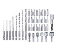 Accessoires pour Perceuse Visseuse sans fil Bit-Bohrerbox 39tlg. L-Box