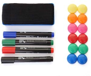 Accessoires pour tableaux blancs HWC-C93, kit pour tableau blanc Aimant Marqueur pour tableau blanc Éponge
