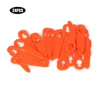 Accessoires pour tondeuse à gazon - Stihl Polycut 2-2 - 24 pcs - Lames en plastique - Couleur orange