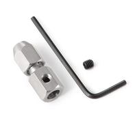 Accessoires RC 3,17/4/5/6 Mm * 4 Mm Accouplement Flexible À Pince Arbre Moteur Bateau Électrique Accouplement Flexible Acier Inoxydable Jouets