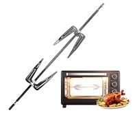 Accessoires rotatifs pour friteuse à air, fourchette à rôtir | Fourchettes de rôtissoire, fourchette rotative pour poulet rôti pour la cuisine, fourchette à viande de gril