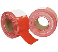 ACCESSOIRES Ruban de barrières rouge/blanc 500mx75mm - Rubans adhésifs et plus encore