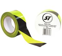ACCESSOIRES Ruban de marquage PVC jaune/blanc - Rubans adhésifs et plus encore