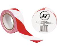 ACCESSOIRES Ruban de marquage PVC rouge/blanc - Rubans adhésifs et plus encore