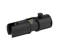Accessoires salle de bain - Wenko - Support réglable pour pommeau de douche "Libertà" - Noir - L 12,3 x H 4,7 x P 3,9 cm