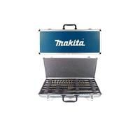Makita D-42385 Jeu de forets et burins SDS-Plus dans un coffret en aluminium, 10 pieces