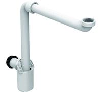 Accessoires - Siphon à Tube Plongeur, Modèle Gain De Place, G 1 1/4, Diamètre 40 Mm, Blanc 151.117.11.1 - Geberit