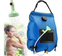 Accessoires solaires 20 L avec pomme de douche et interrupteur, accessoires de camping, sac de douche de voyage pour le plein air