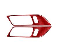 Accessoires Style Intérieur Pour Ford Pour Mustang Pour GT 2015-2021 Poignées Porte Cadres Autocollants Décoratifs Et Garnitures Voiture Intérieur Décoration