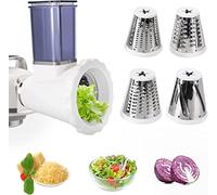 Accessoires trancheuse et broyeur pour accessoires ZACME, râpe à fromage, coupe-légumes en acier inoxydable pour accessoires ZACME, trancheuse, coupe-légumes, coupe-fruits, accessoire pour salade