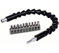 Accessories Bosch Power Tools 2608522377 Jeu dembouts 11 pièces vis à fente, vis Pozidriv, cruciforme Phillips, 6 pans intérieurs (TX), 6 pans intérieurs