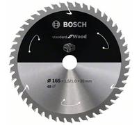 Accessories Bosch Power Tools 2608837687 Lame de scie circulaire au carbure 165 x 20 mm Nombre de dents: 48 1 pc(s)