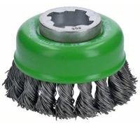 Accessories Brosse à dents X-LOCK Heavy for inox, 75 mm, 0,5 mm, fil dacier inoxydable étiré Bosch Power Tools 2608620729 1 pc(s)