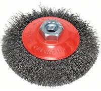 Bosch Brosse conique 2608622101 – Ø115 mm, fils 0,35 mm ondulés, M14, 12500 tr/min – 1 pièce