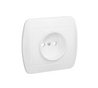 Kontakt-Simon AG1E/11 Prise de courant en plastique IP20 Blanc 250 V 90 mm 37,5 mm