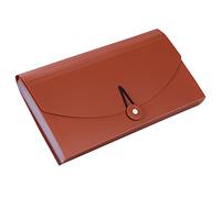 Accordéon Trieur 13 Pochettes Portable A6 Organisateur de Document Petit Chemise Simple Extensible Classeur Plastique Trieur à Soufflet Multicolore Dossier Facture Récépissé Carte