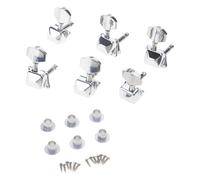 Accordeurs de cordes de guitare en métal, 6 pièces, tête de Machine, accordeurs de cordes de remplacement, chevilles d ' accessoires