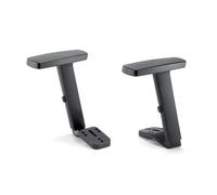 Accoudoirs 1D pour Siège de bureau Tekna - Noir - Hauteur réglable