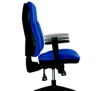 Accoudoirs pour Siège de bureau Sacha Polypropylène Noir Hauteur réglable